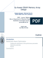 Statistically-Aware SRAM Memory Array Design