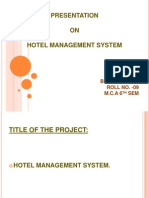 Hotel Management System