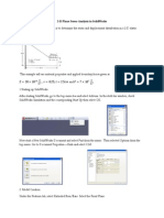 2-D Plane Stress Analysis in Solidworks