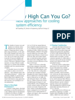 How High Can You Go?: New Approaches For Cooling System Efficiency