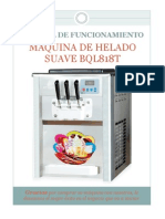 Abril 2014 Manual de Operacion Maquina de Helado Suave BQL818T