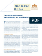 Presidential Vs Parliamentary Form of Government