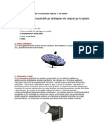 (Polarizacion H-V) Elementos Básicos para La Recepción de Señal de TV Por Satélite