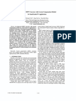 Improved MPPT Converter With Current Compensation Method For Small Scaled PV-Applications