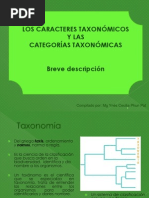 L3 S2.1 Caracteres y Categorias