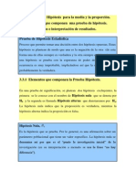 3.3 Prueba de Hipótesis para La M y P PDF