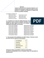 Ejercicios Estadistica