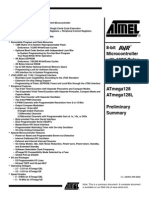 8-Bit Microcontroller With 128K Bytes In-System Programmable Flash Atmega128 Atmega128L Preliminary