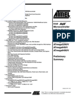 8-Bit Microcontroller With In-System Programmable Flash Atmega329/V Atmega3290/V Atmega649/V Atmega6490/V Preliminary