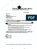 Cabarrus County Sheriff's Office (North Carolina) - 287 (G) FOIA Documents