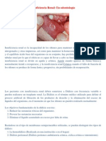 Insuficiencia Renal - en Odontología