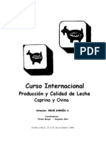 Leche Cabras y Ovejas Curso Internacional