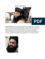 Former and Current Leaders of Taliban Pakistan