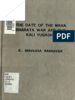 Date of Mahabharat and Kali Yuga