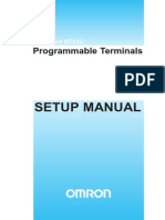 V062 E1 03 NT31 NT31C Setup Manual