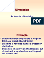 SIMULATION Inventory Simulation