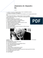 Los 83 Mandamientos de Alejandro Jodorowsky