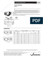 Style 997 Transition Coupling HDPE Plastic To Steel: Product Description