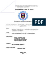 Efecto de La Pectina en La Consistencia de Mermeladas Elaboradas Con Fruta