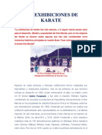 Las Exhibiciones de Karate Full