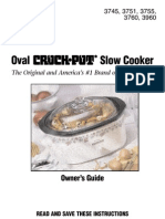 Rival Slow Cooker 3760