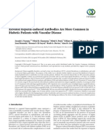 Research Article: Elevated Heparin-Induced Antibodies Are More Common in Diabetic Patients With Vascular Disease