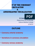 Anatomy of The Coronary Arteries and Veins