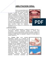 Rehabilitacion Oral Resumen