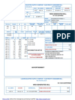 LESCO - Online Customer Bill Printing