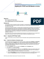 3.2.4.6 Packet Tracer - Investigating The TCP-IP and OSI Models in Action Instructions