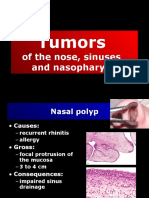 Tumors: of The Nose, Sinuses and Nasopharynx