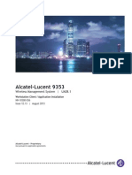 NN10300036UA08.1 - V1 - Alcatel-Lucent 9353 Wireless Management System - Workstation Client Application Installation