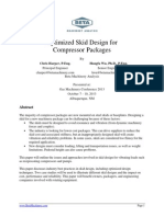 Optimized Skid Design For Compressor Packages