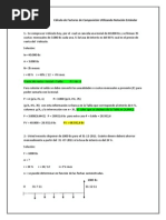 Problemas Propuestos Calculo de Factores de Composicion Utilizando Notacion Estandar