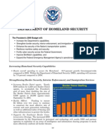 Department of Homeland Security: The President's 2009 Budget Will