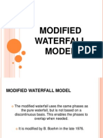 Modified Waterfall Method