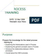 Osd Process Training