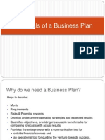 Essentials of A Business Plan