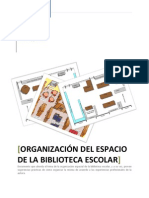 Organización Del Espacio de La Biblioteca Escolar