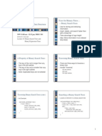 CS122 Algorithms and Data Structures Binary Search Trees