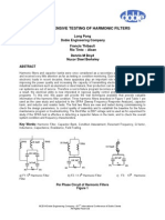 Comprehensive Testing of Harmonic Filters