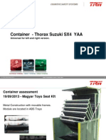 Container Suzuki TAB - Assessment