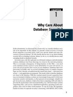 Why Care About Database Security?