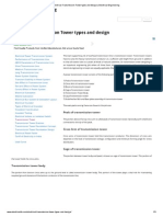 Electrical Transmission Tower Types and Design