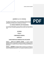 Acuerdo 29-2001 - Concejo Fusagasugá