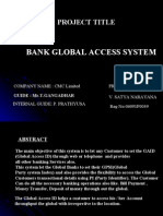 Bank Global Access System