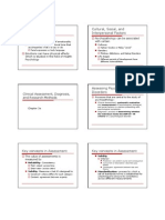 3 - Clinical Assessment, Diagnosis, and Research Methods