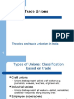 Trade Unions: Theories and Trade Unionism in India