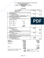 CMA April - 14 Exam Question Solution