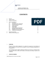 Method Statement For Cabling Works